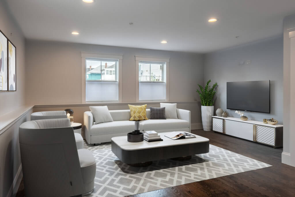 Living Room at 244 Central Ave, Medford